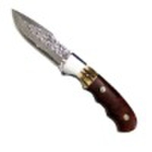 New design Damascus knife