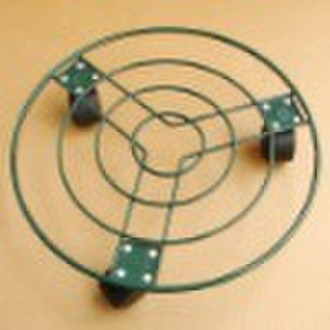 FP330L-Green 33 CM Metal Plant Stand