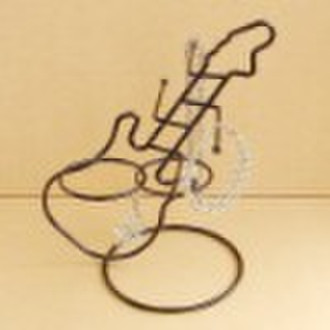 JD019H--Guitar  metal jewelry display