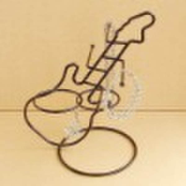 JD019H--Guitar  metal jewelry display