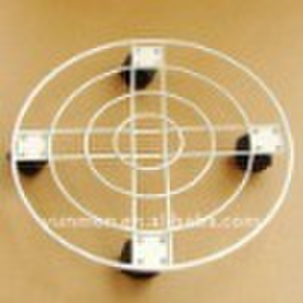 FP360B--White 36 CM iron Plant Stand