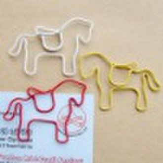 P190--Horse Metal Paper Clip