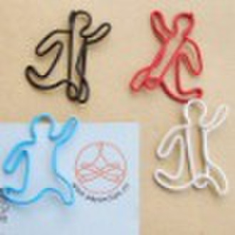 P194--Human Metal Paper Clip