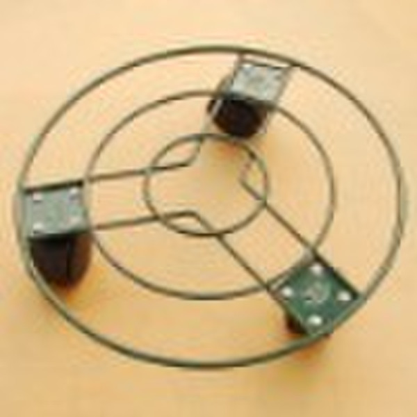 FP270L-Green 27 CM Metal Plant Stand