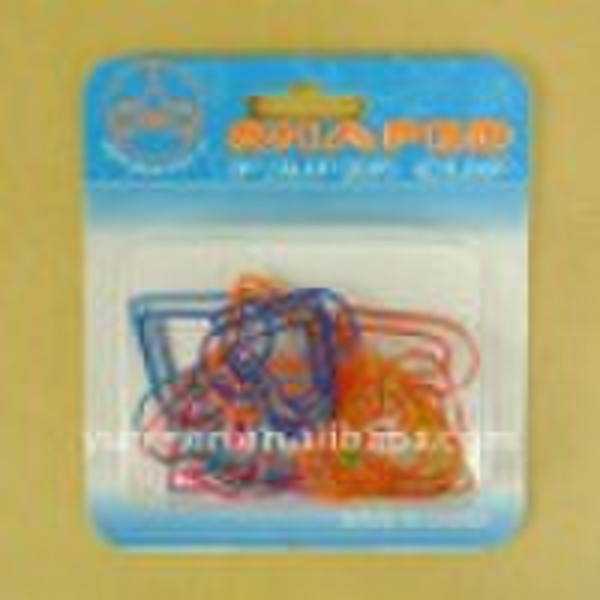 PK055--Heart Color Paper Clip