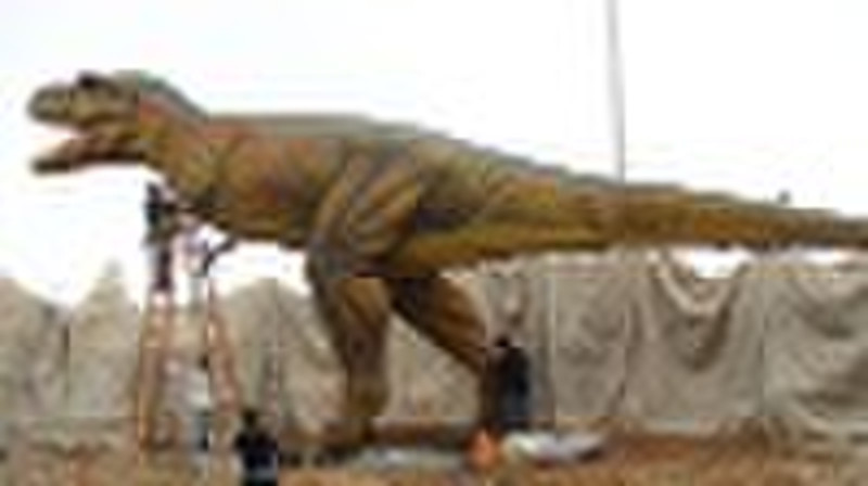 Открытый площадка динозавров Tyrannosaurus-