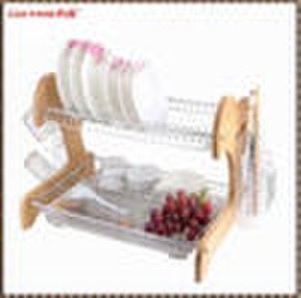 Wooden dish rack