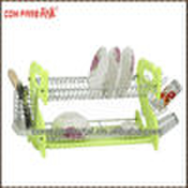 Plastic dish drainer