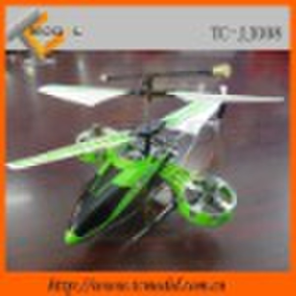 3 Channels alloy r/c helicopter with LED lights an