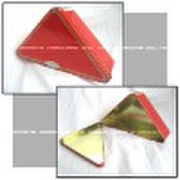 triangular tin box