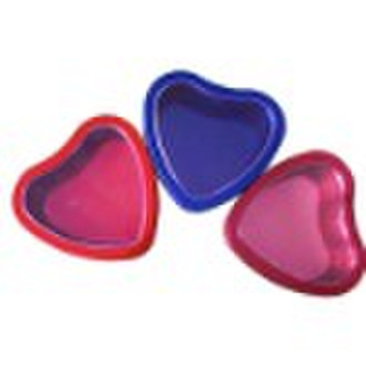 heart-shaped perfume tin box