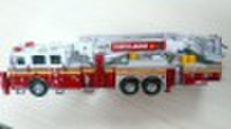 1:43 fire truck die cast model