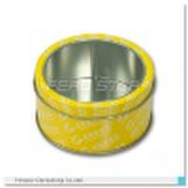 Small Round Tin Box