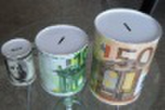 tin money box