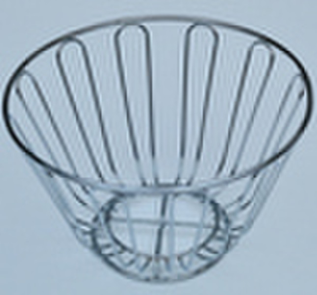 Round Metal Fruit Basket