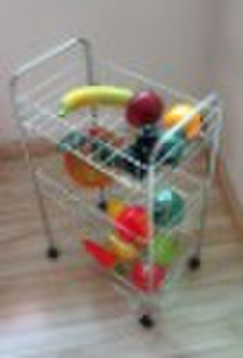 Chrome Storage Trolly