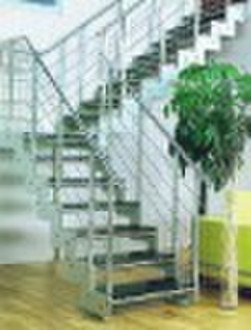 stainless steel staircase