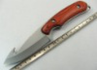 hunting knife with guthook