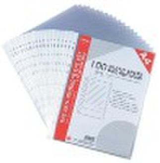 A4 PP Transparent Sheet Protector