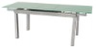 high quality extendable glass dining table