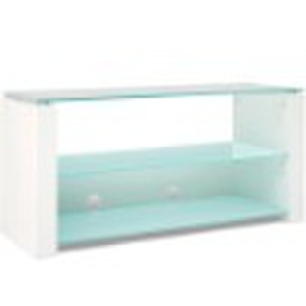 modern glass tv stand