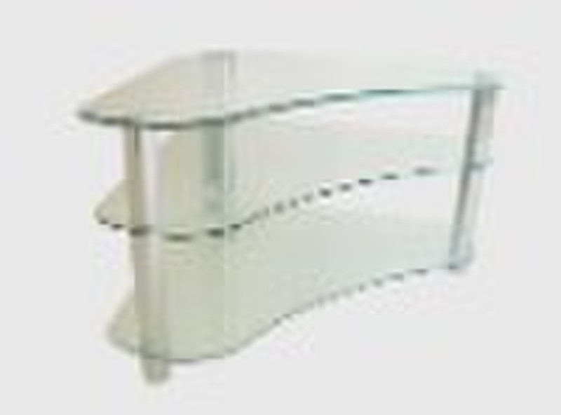 modern design glass TV stand