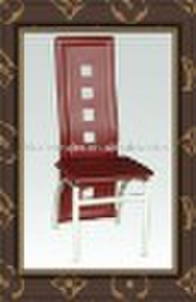 high quality PVC leather dining chair