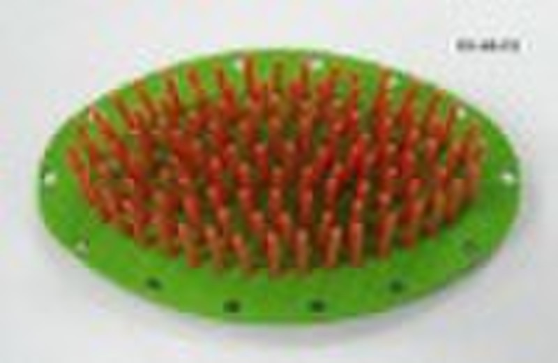 Rubber Pad Hair Brush Part