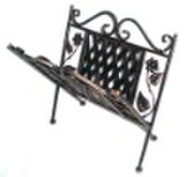 Modische Outdoor-Metall-Magazine Rack