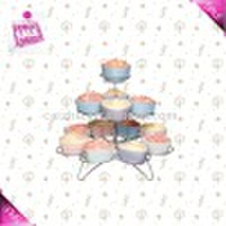 3-Tier Metal Cupcake Stand