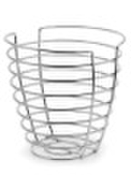 metal storage basket