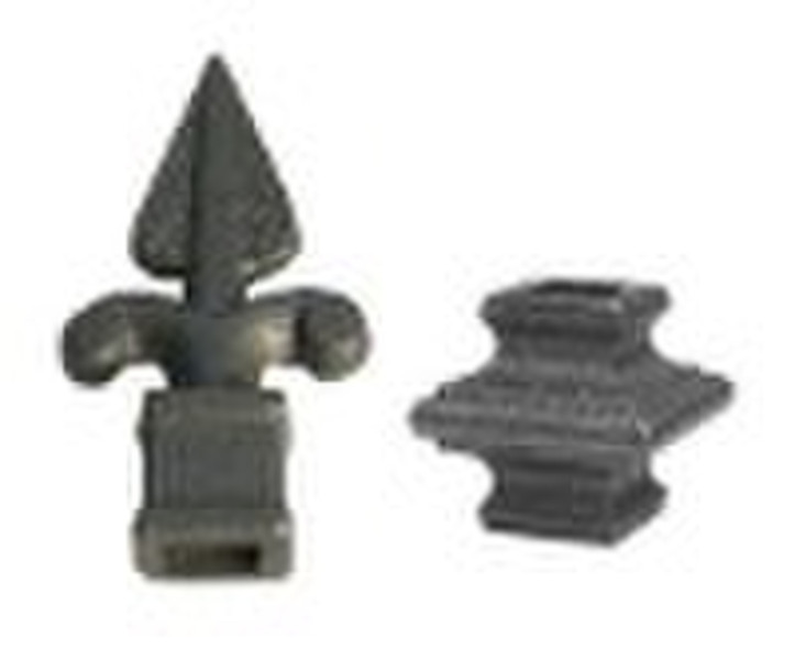 Ornamental Iron Fence Components