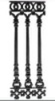 Traditonal designs cast iron panels