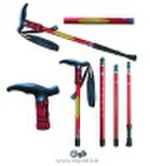 4-section foldable walking stick