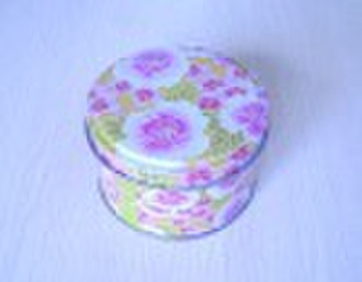 round gift tin