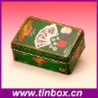 poker card gift tin