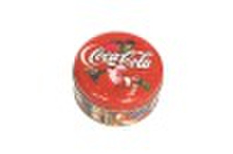 coca-cola candy tin can