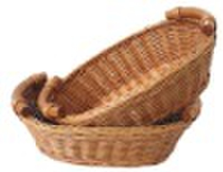 Handicraft rattan basket