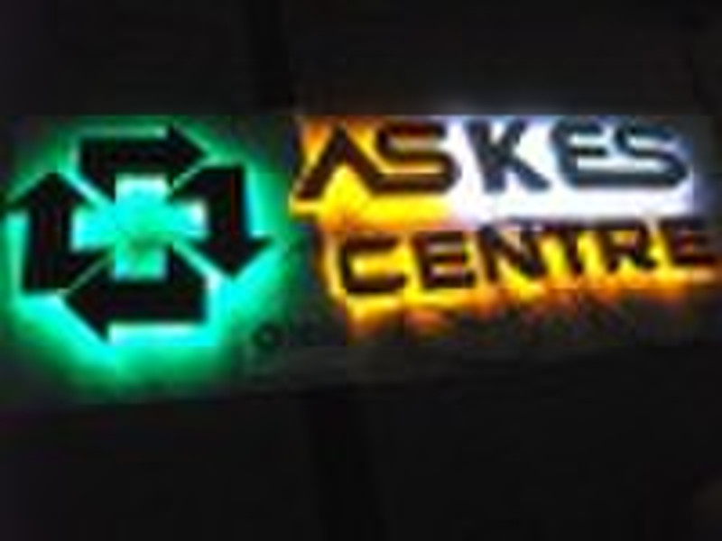 waterproof Backlit LED letter sign