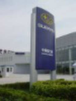 auto standing stand(pylon/totem)