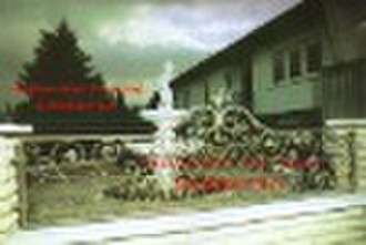 electric security wrought iron fence