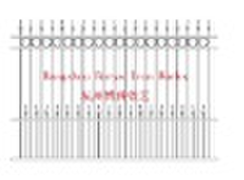 metal fence,metal garden fence post