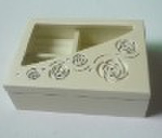 antique mental  jewelry box