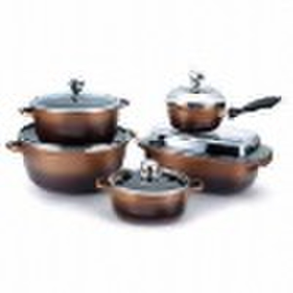 12pcs die-cast cookware