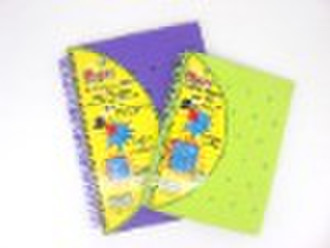 spiral  sponge notebook