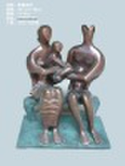 Lovely Family statue