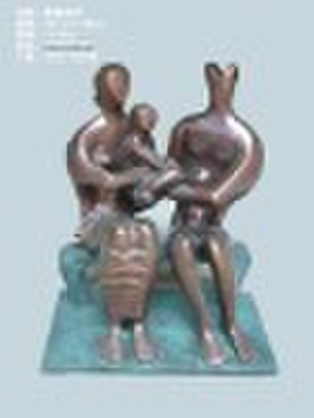 Lovely Family statue