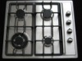 iron cast pan support built-in gas hobs