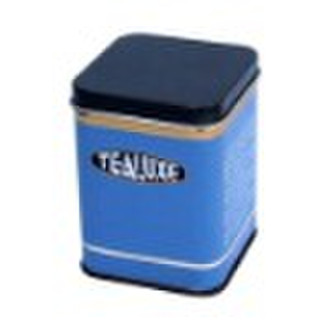 Tea tin box