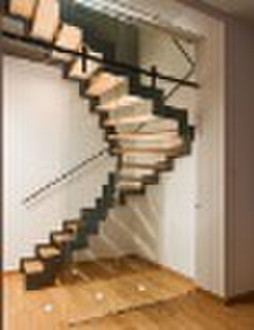 Stainless Steel Glass Staircase   9004-17